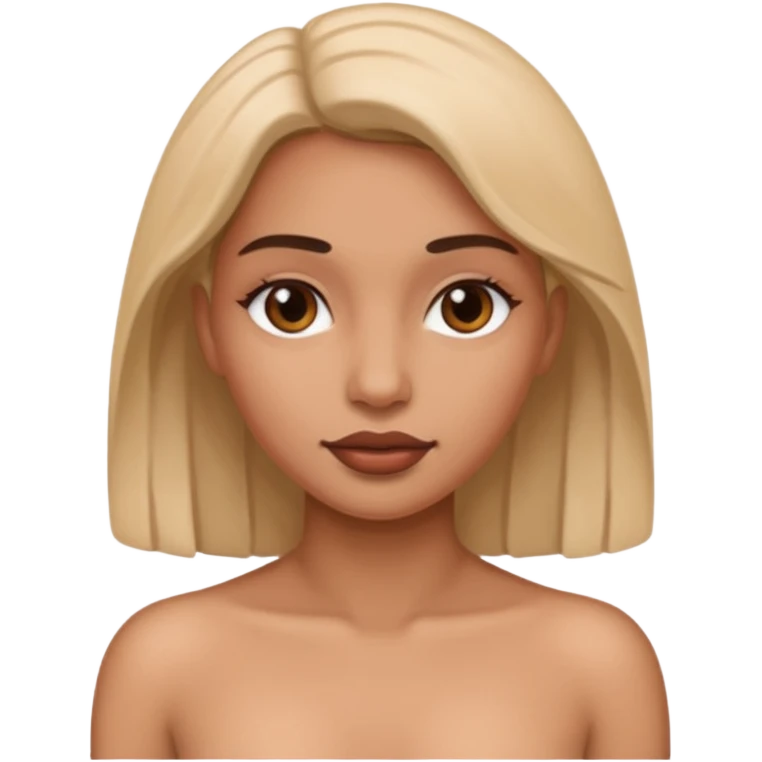 Woman spread vagina emoji