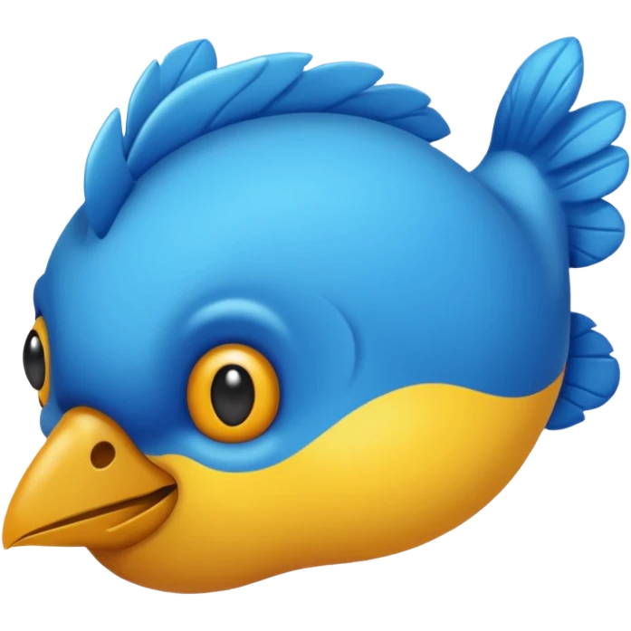 Bisa buat emote kupu-kupu versi warna biru ga? Tolong buatin dong.. emoji