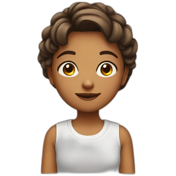 cute girl emoji