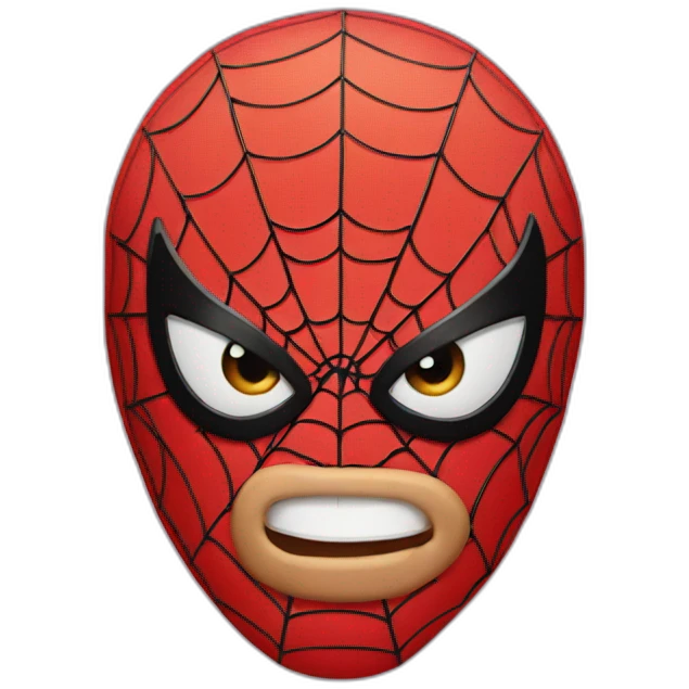 spider man face emoji