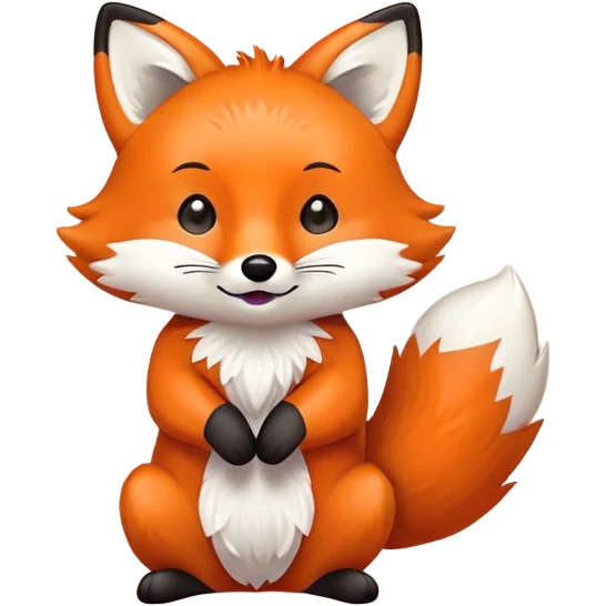 fox clapping emoji