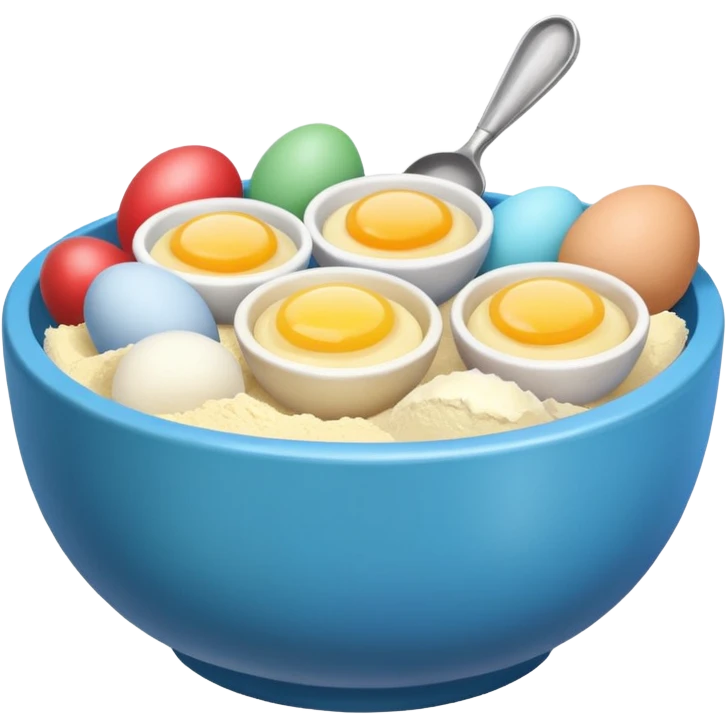 hobby baking ingredients emoji