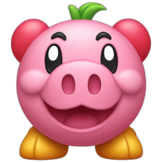 kirby sur bowser emoji