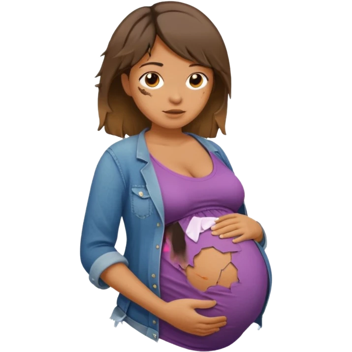make pregnant two time from forsaken emoji