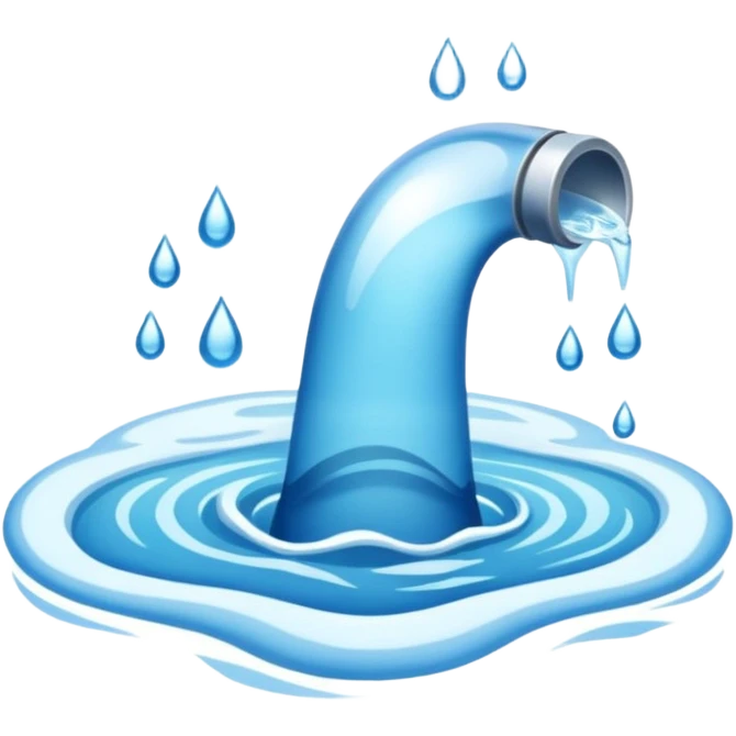 a calm current emoji