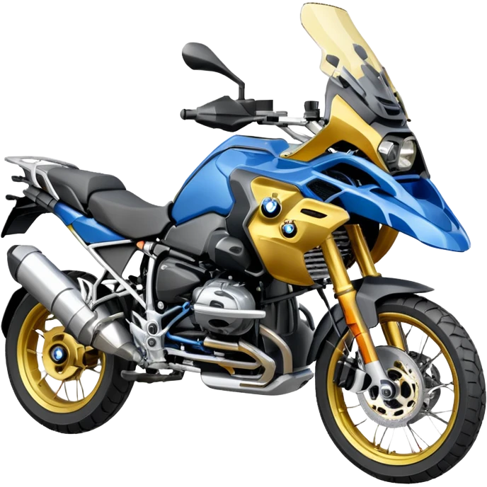 Emoji of a motorcycle BMW R1259gs trophy emoji
