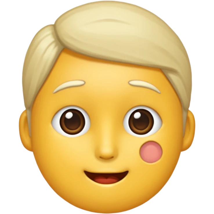 자수 파우치  emoji