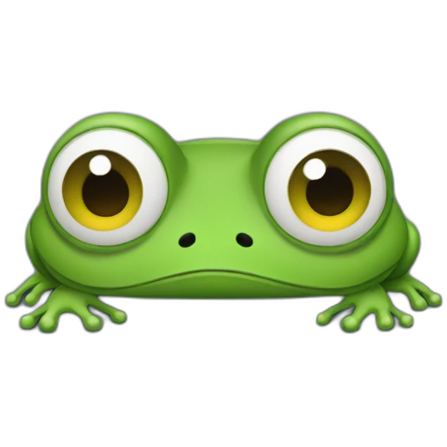 sad frog emoji