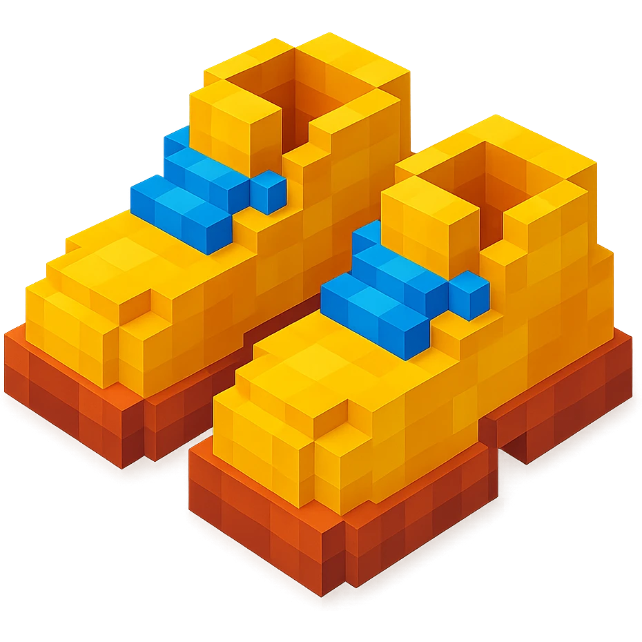 Minecraft Shoes  emoji
