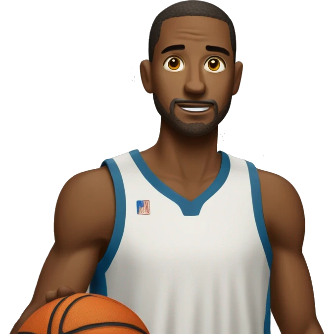 persistent MAN who play basketball better than anyone else emoji