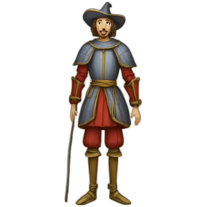 Stilt Walker medieval emoji