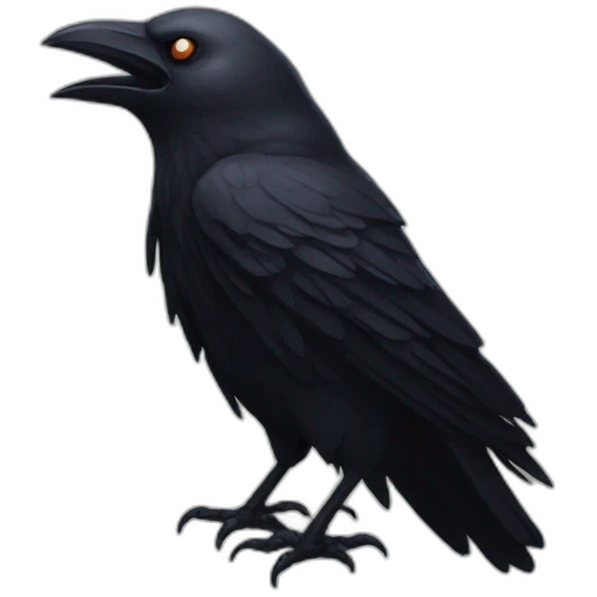 Crow cultist emoji