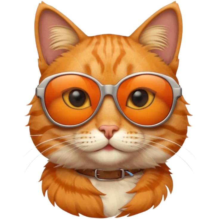 Cat wearing sunglasses emoji