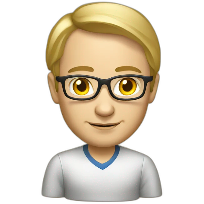 Putin programmer behind notebook emoji