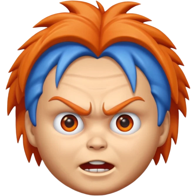 Un emojin de chuky emoji