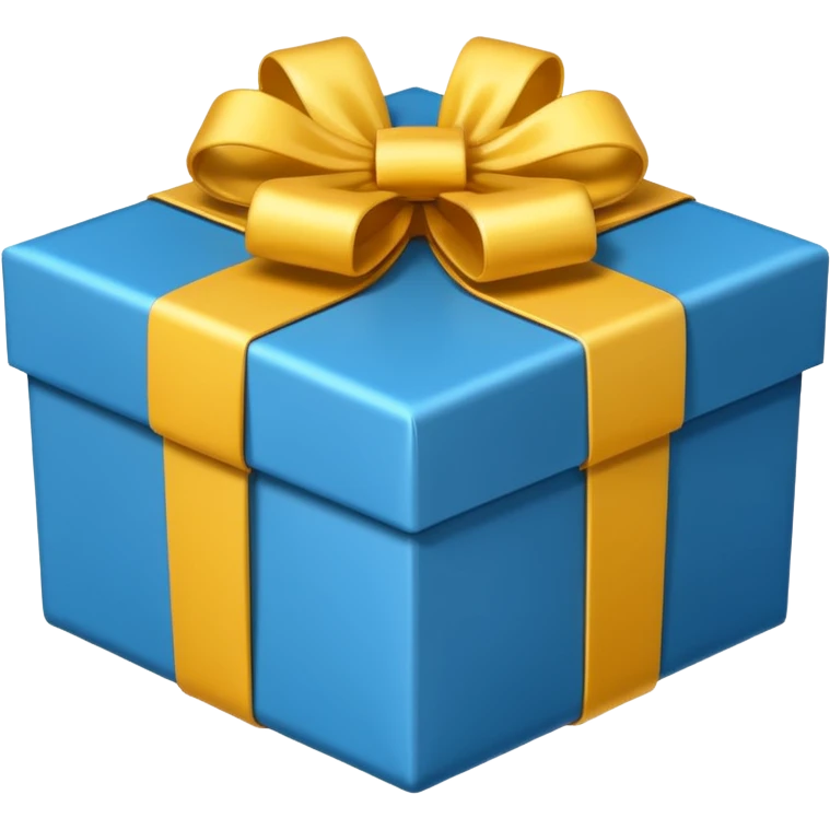 gift box with with open lid
 emoji