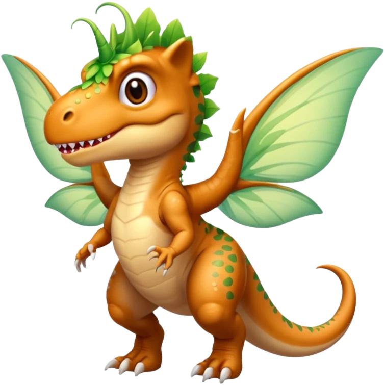 T-Rex pixy fairy emoji