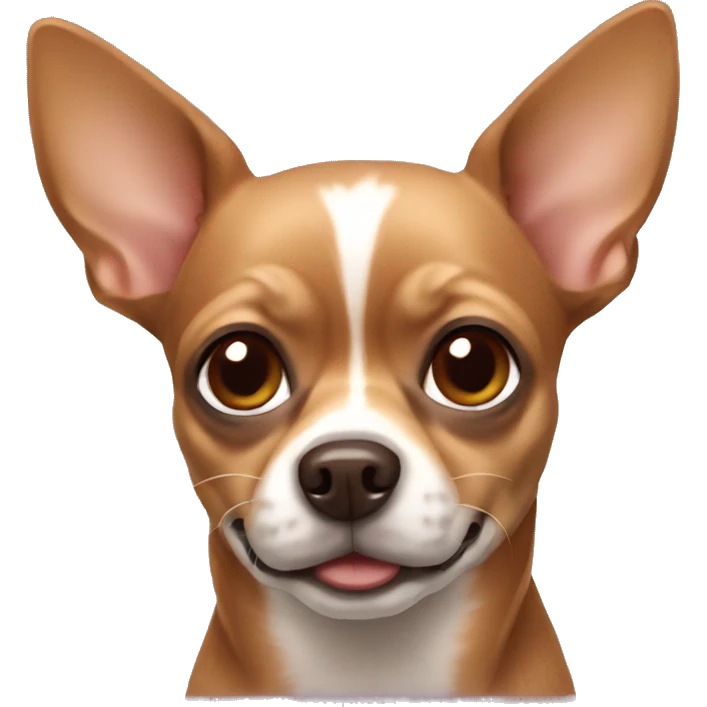 Brown Chihuahua  emoji