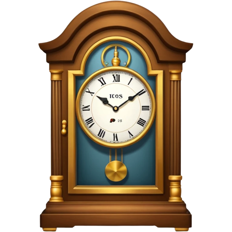 grandfather clock emoji