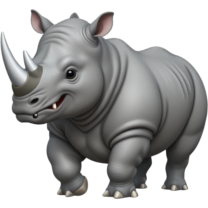 angry rhinoceros emoji