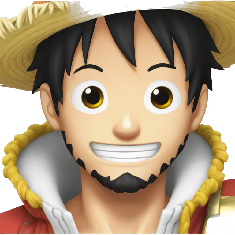 Luffy from one piece emoji