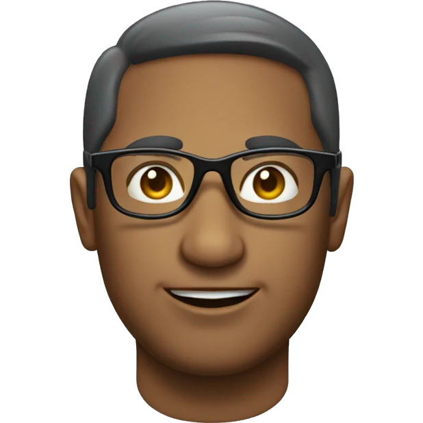 Delfín con gafas emoji