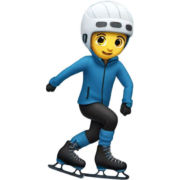 Sigma ice skating emoji