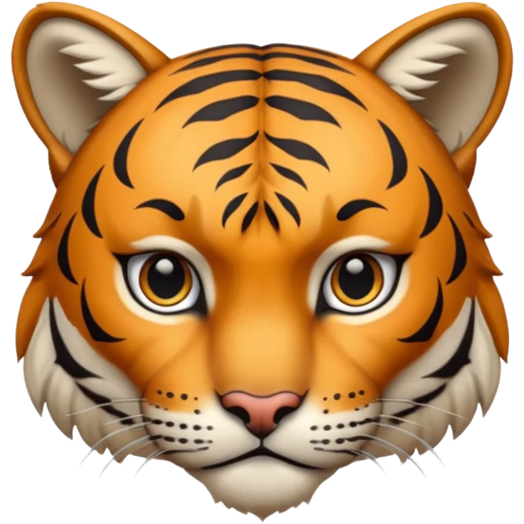 Lince combinado con un tigre emoji