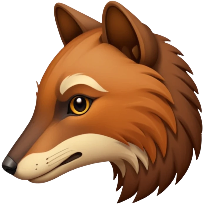 Animal Tatu de Lado emoji