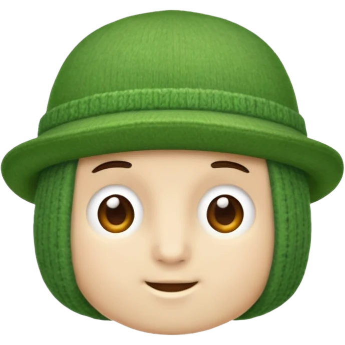 Green hat, Lost & Found Object. emoji