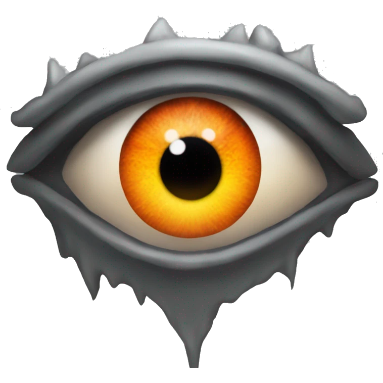 realistic Eye of Sauron emoji