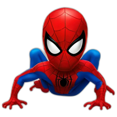 spider-man on wall emoji