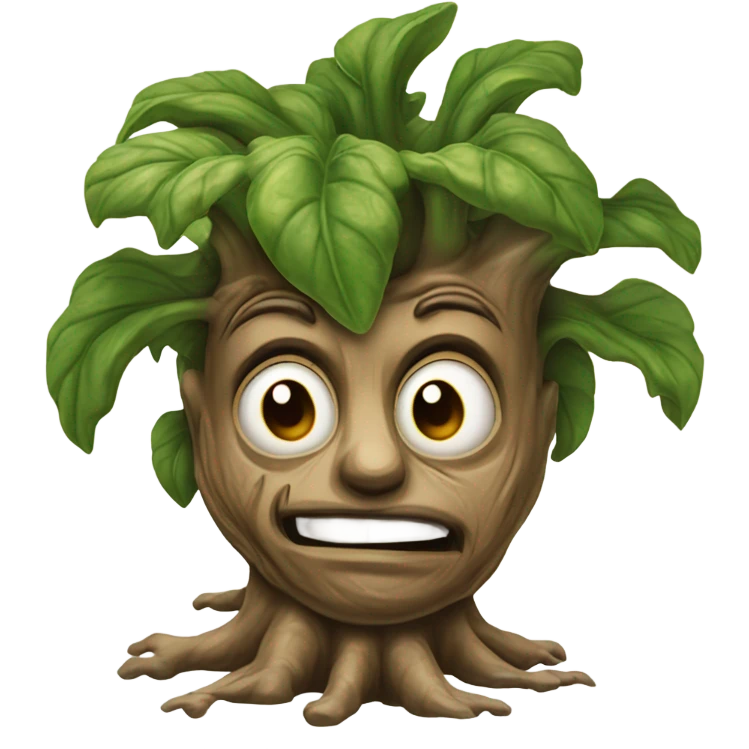 mandrake root emoji