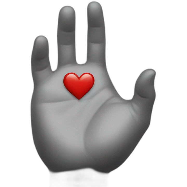 Coeur Avec les  mains emoji