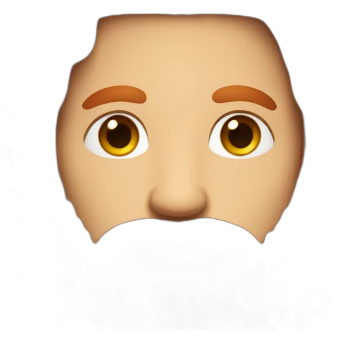 Long red hair man with beard emoji