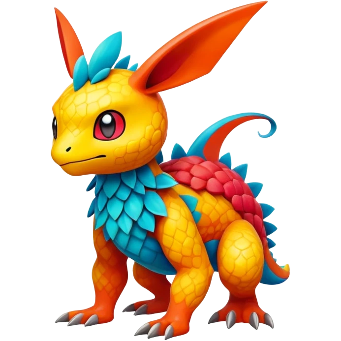  Fakémon-Pokémon-creature (full body) emoji