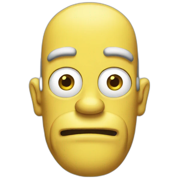 Homer simspon emoji