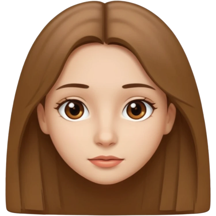 JE VOUDRAIS UNE FILLE AUX YEUX MARRONS UN PETIT NEZ LES LEVRE MOYENNE AVC DES CHEVEUX LISSE DETACHE MARRON CLAIR emoji