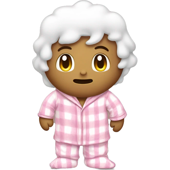 My dear Daniel from Sanrio standing in pajamas emoji