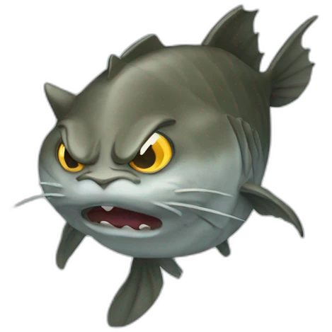angry catfish emoji