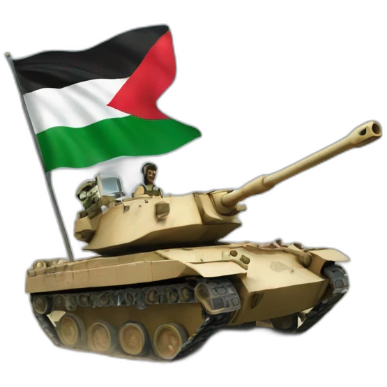 Palestine victory against Israel emoji