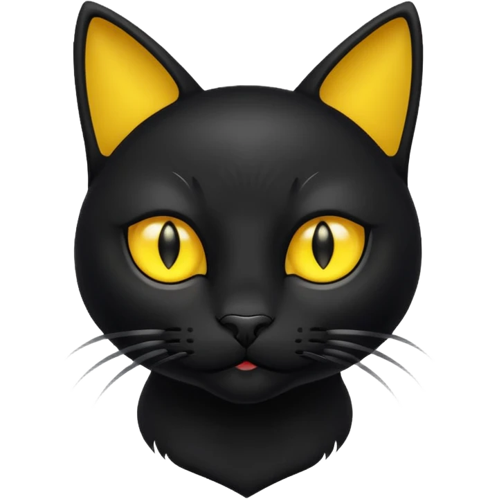 Black cat emoji