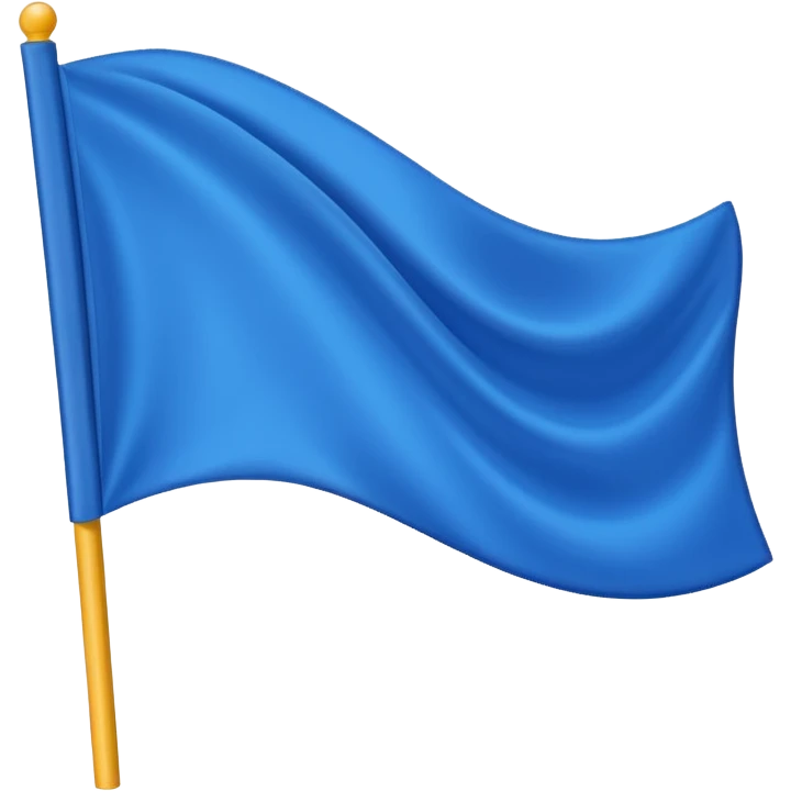 blue flag emoji