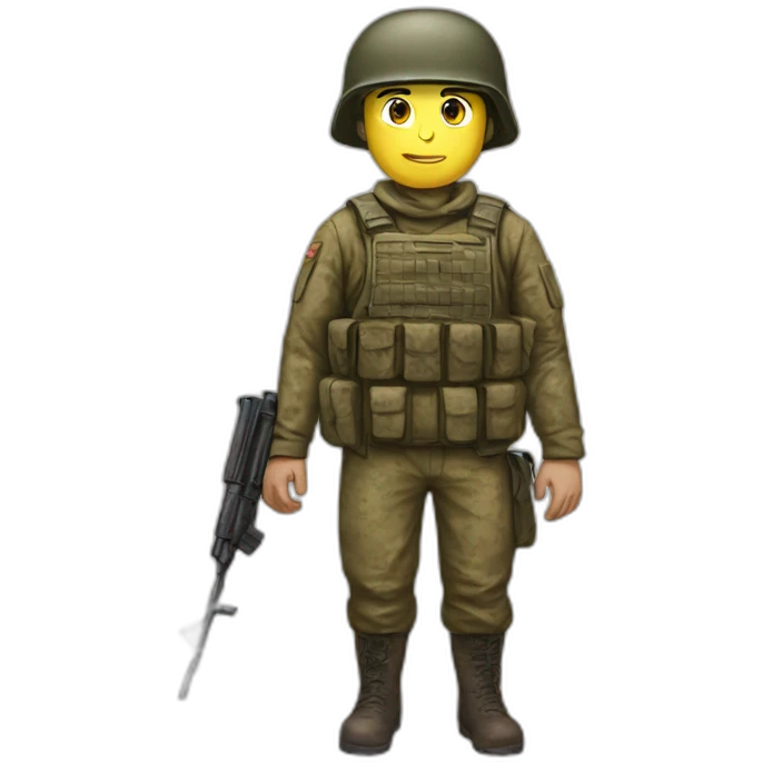 ukraine's soilder emoji