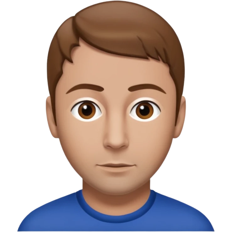 Terry Coldwell of east 17 with brown hair emoji