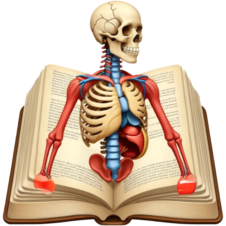  Anatomy books emoji