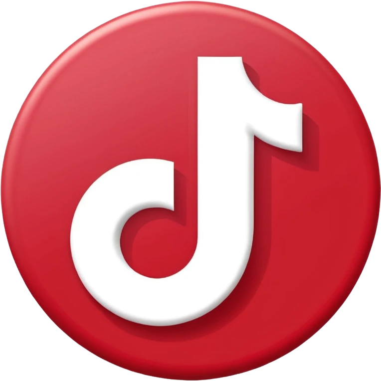 Tiktok logo emoji