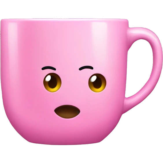 pink mug emoji