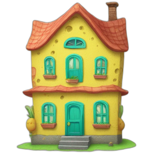 Spongebob House emoji
