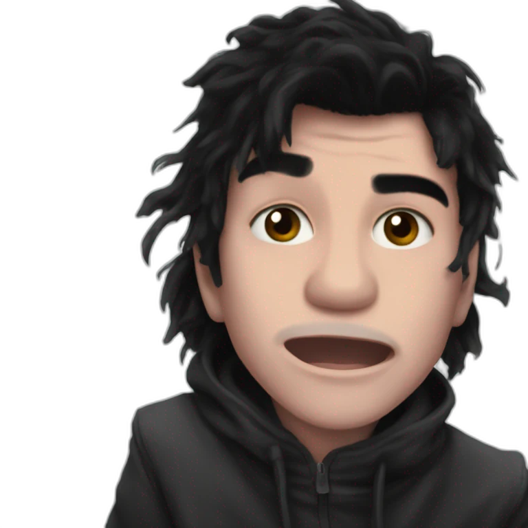 meme boy staring into camera emoji